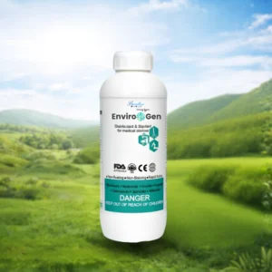 EnviroGen, medical device disinfectant solution, Hospital disinfectant for healthcare facilities, Aaradhya Life Sciences disinfectant product, Broad-spectrum disinfectant for medical devices, Infection control solution for hospitals and labs, Medical surface disinfectant for healthcare areas
