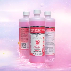 Medicokleen Rub, CHG 2.5 percent hand rub, Chlorhexidine alcohol based hand sanitizer, Aaradhya Life Sciences CHG hand hygiene product, Surgical hand rub for hospitals and ICUs, Healthcare hand disinfectant with moisturizer, Alcohol based medical hand rub solution